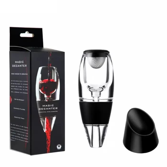Carafe à vin rouge Ortable, aérateur magique Bernoulli Air, vin blanc, whisky, rapide, équipement, a
