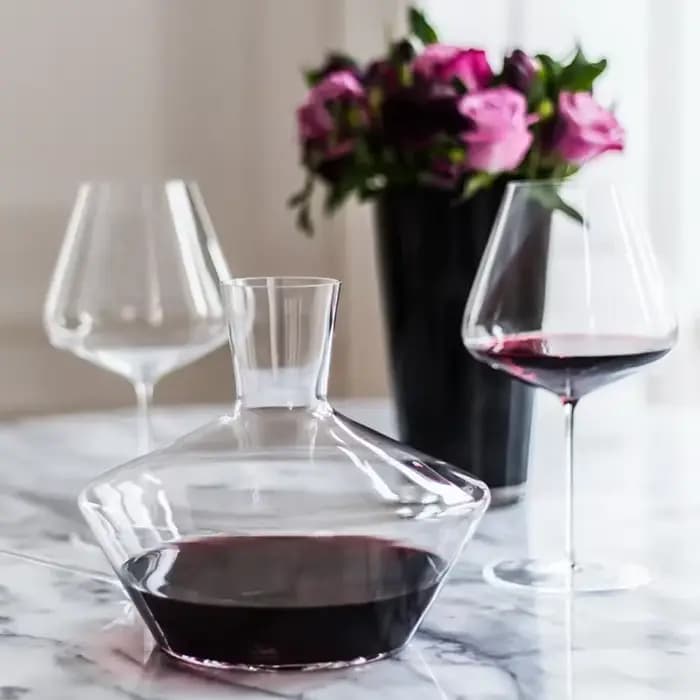 Verre à vin de luxe de style Bourgogne Bordeaux pour banquet et fête