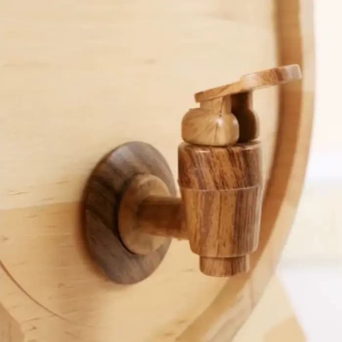 JUSTINLAU Baril à vin en bois 1