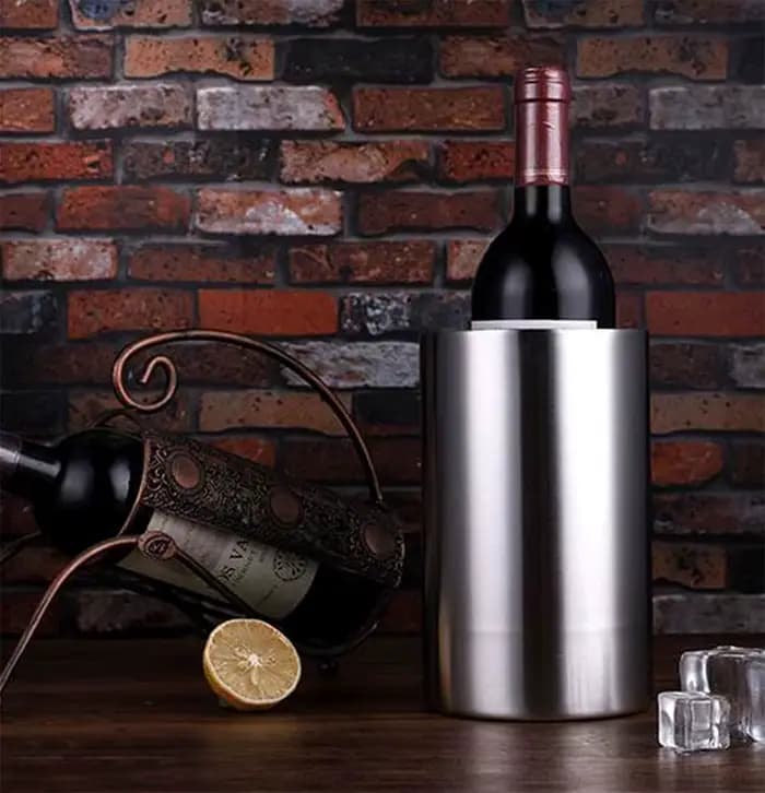 Refroidisseur de vin à Double paroi en acier inoxydable