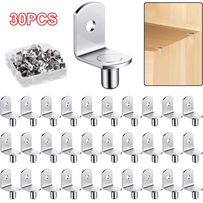 Supports d'étagère, 20 pièces