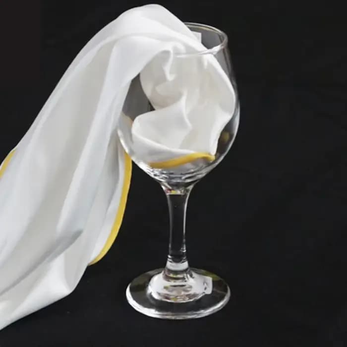 Chiffon de nettoyage de verre sans peluches