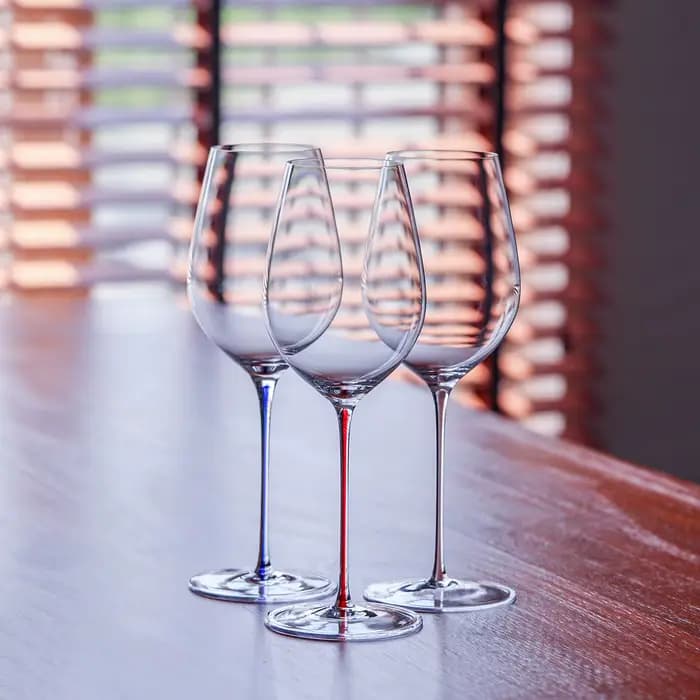 Verre à vin rouge CRISON haut de gamme en cristal fait main