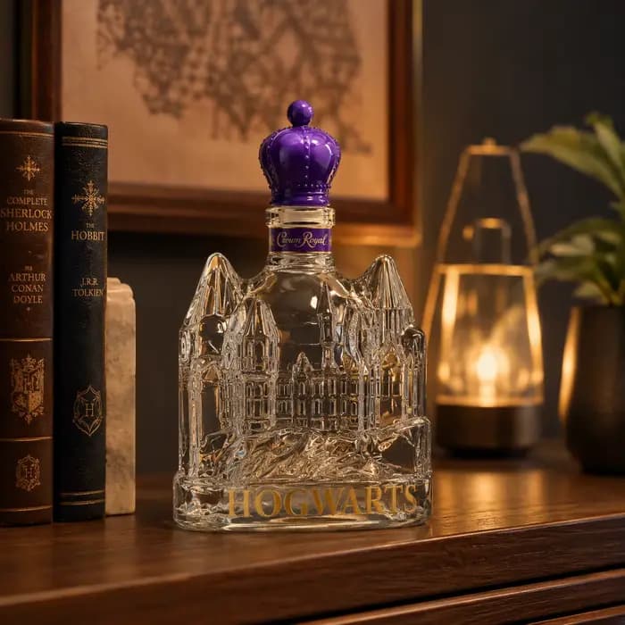 Carafe à whisky Château Médiéval