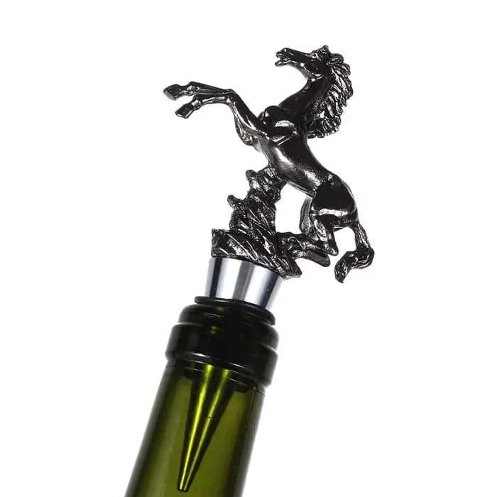 Bouchon de bouteille de vin en forme de tête de cerf