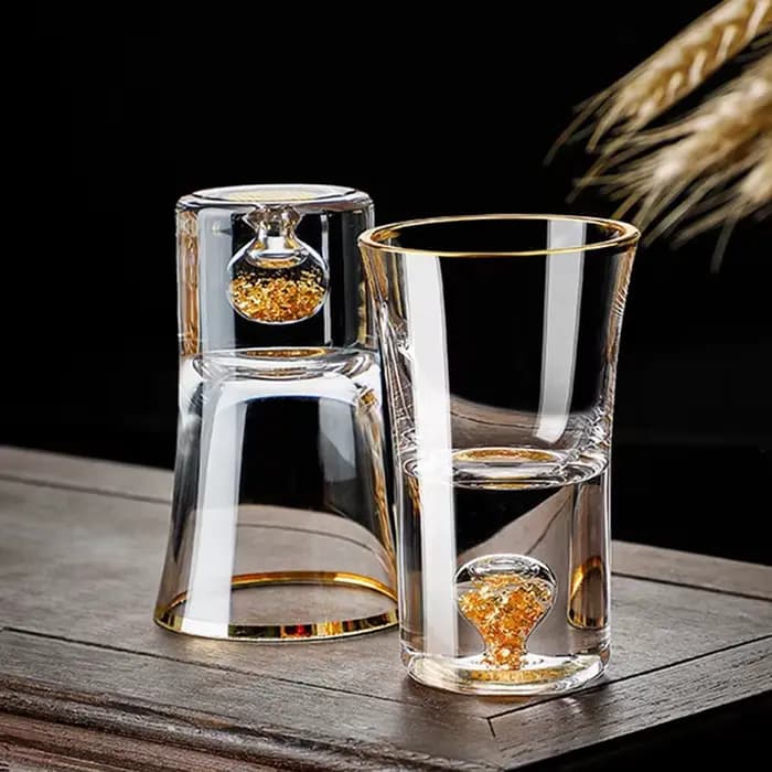 Verre en cristal sans plomb