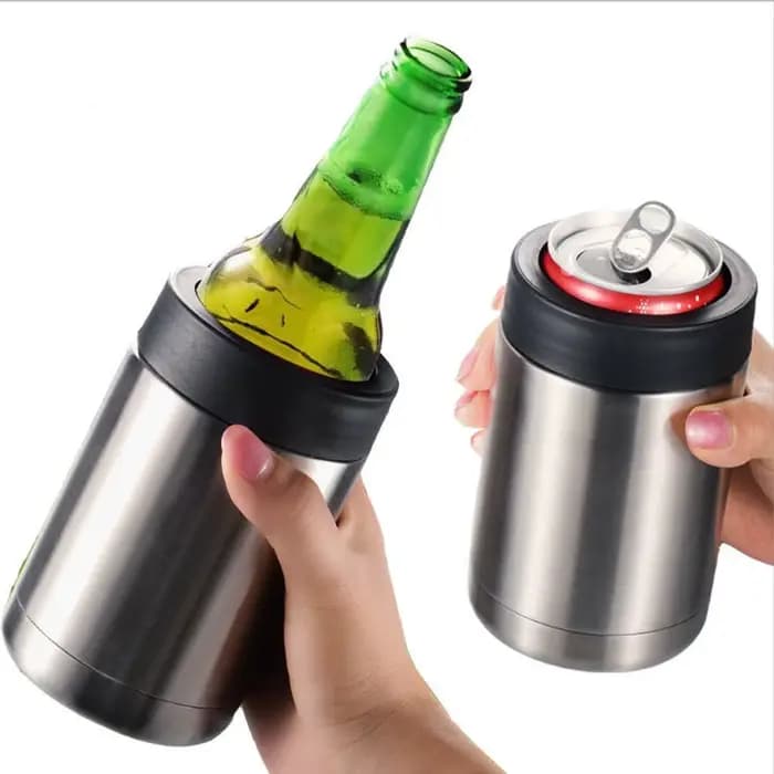 Réfrigérateur de bouteille de vin en acier inoxydable