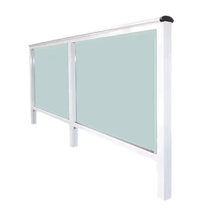 Barrières et rampes en verre architecturales sur mesure (acier inoxydable) / Poteaux