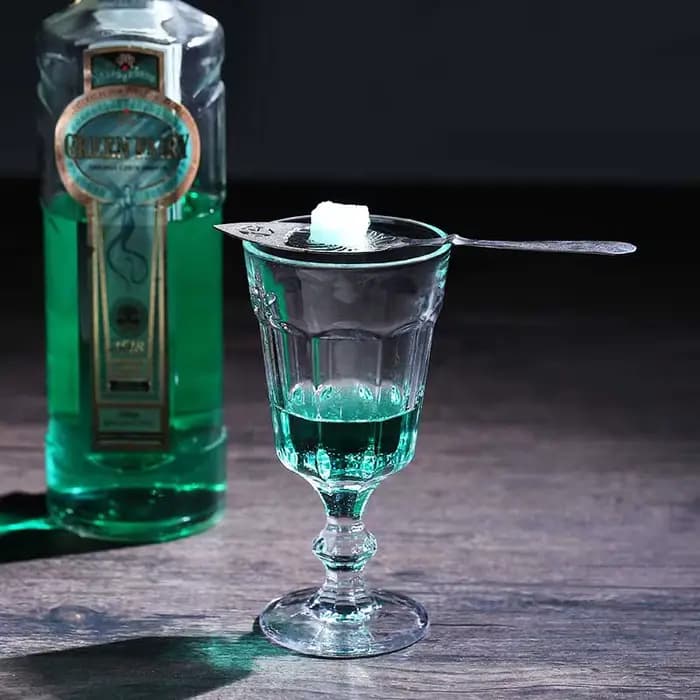 Verre à vin en verre d'absinthe, gobelet