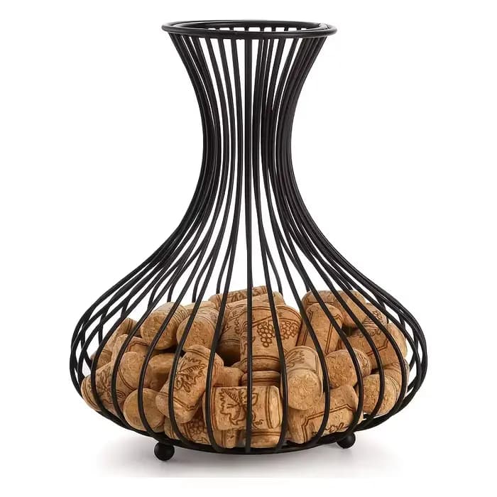 Panier de support de liège pour vin