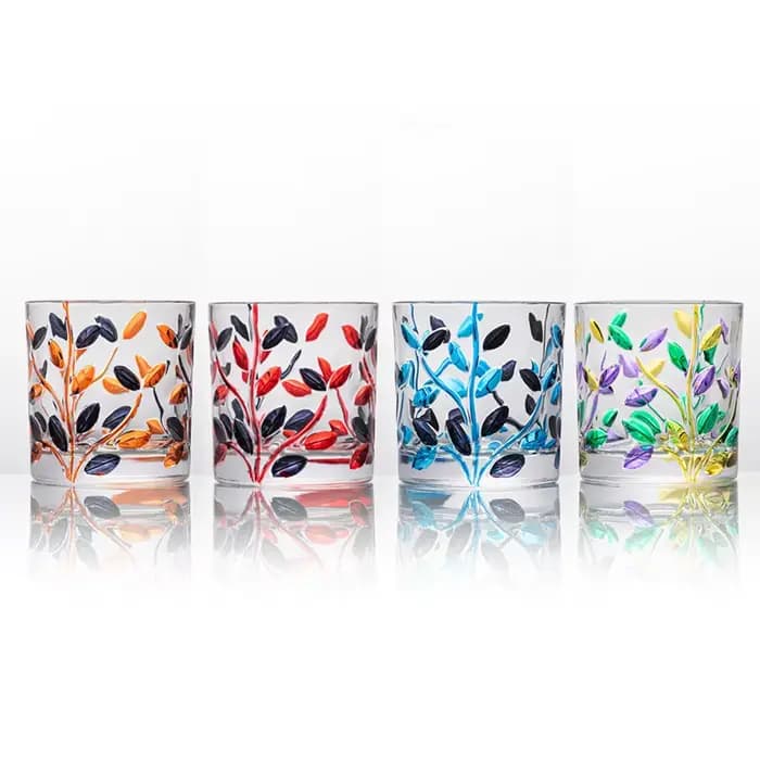 Verre à whisky en verre de Murano italien