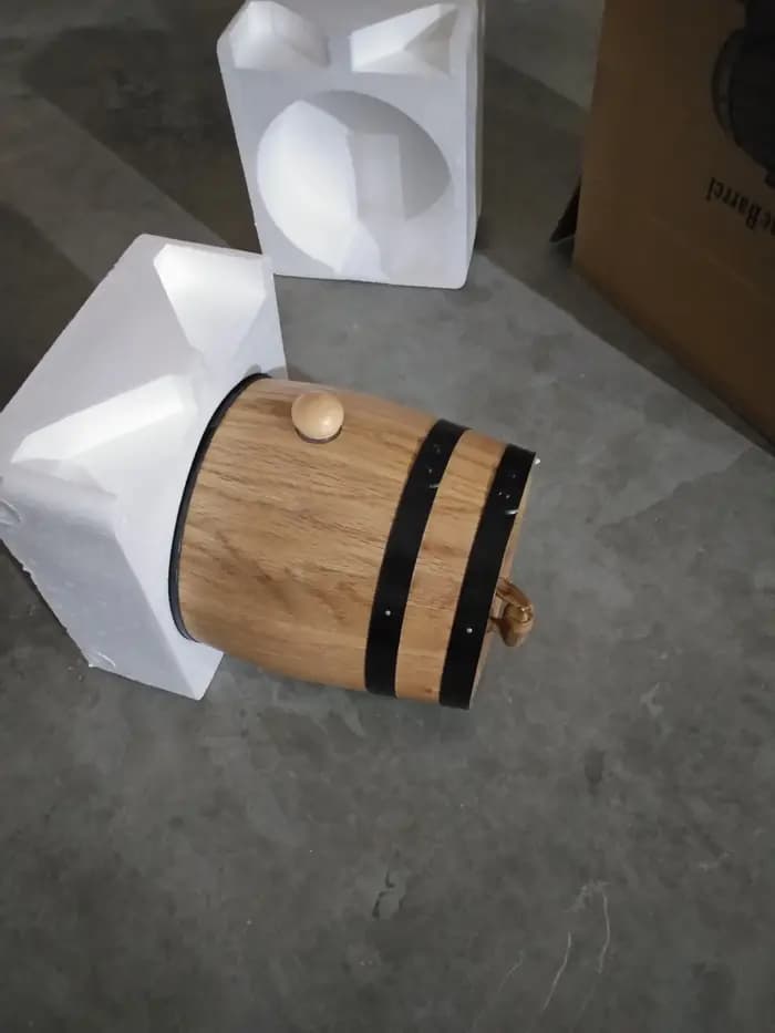 KeAEHome-Fût de chêne blanc américain, 5L, vin, brassage