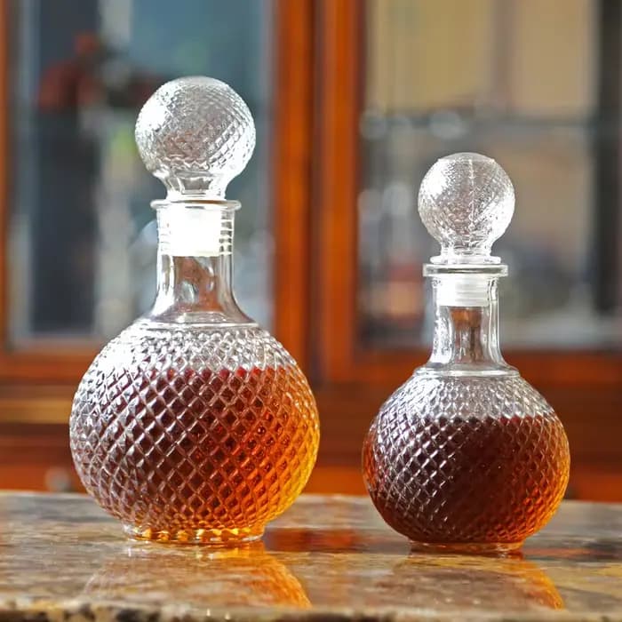 Carafe à vin en verre cristal