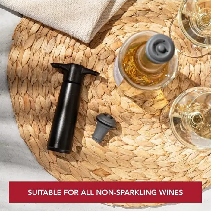 4 bouchons sous vide, scelleuse de conservation du vin