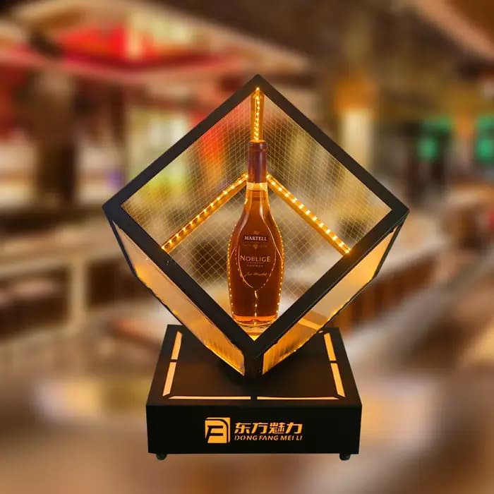 Présentoir à vin VIP pour bar et discothèque