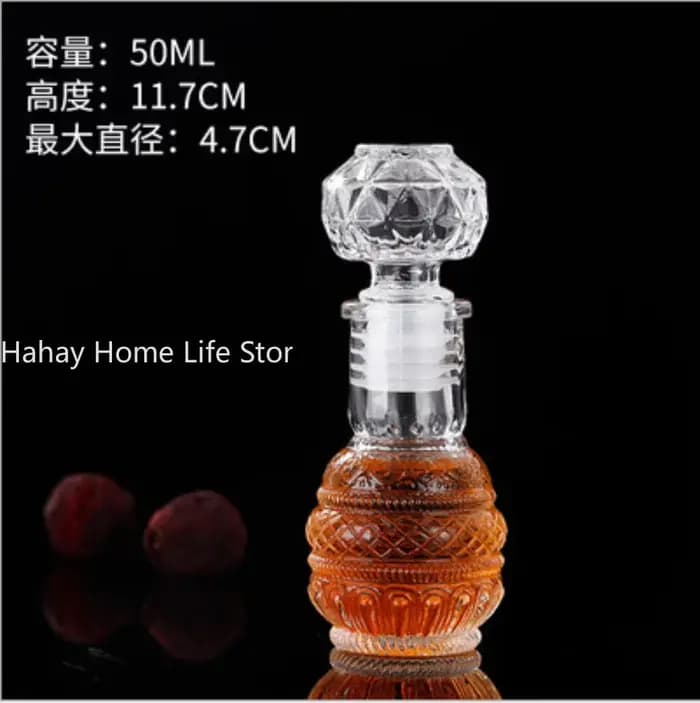 AfricSpirit-Petite Bouteille de Vin pour Whisky