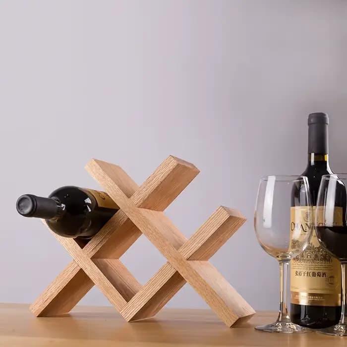 Casier à vin en bois massif