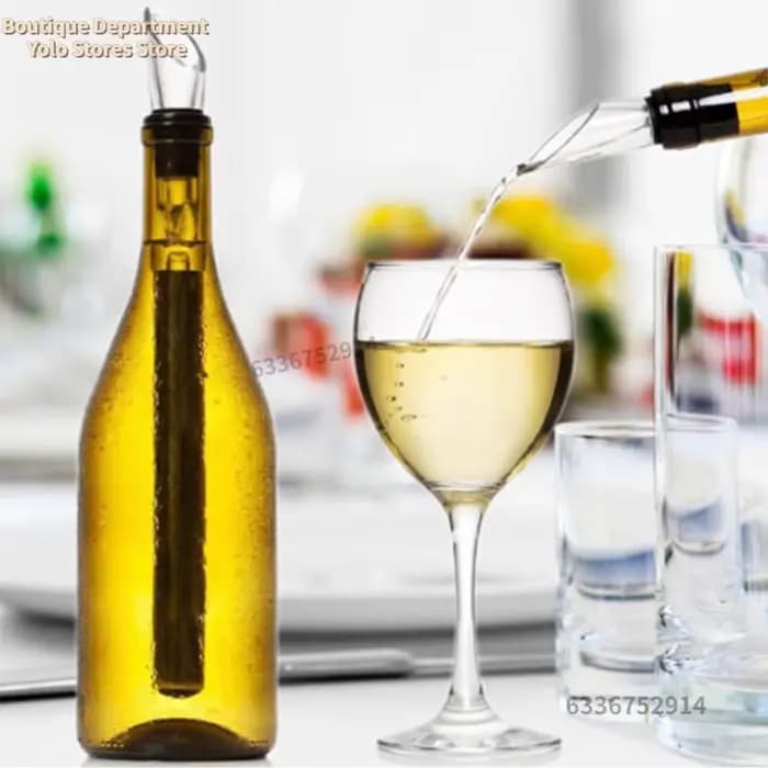 Bâtonnet refroidisseur de bouteille de vin en acier inoxydable