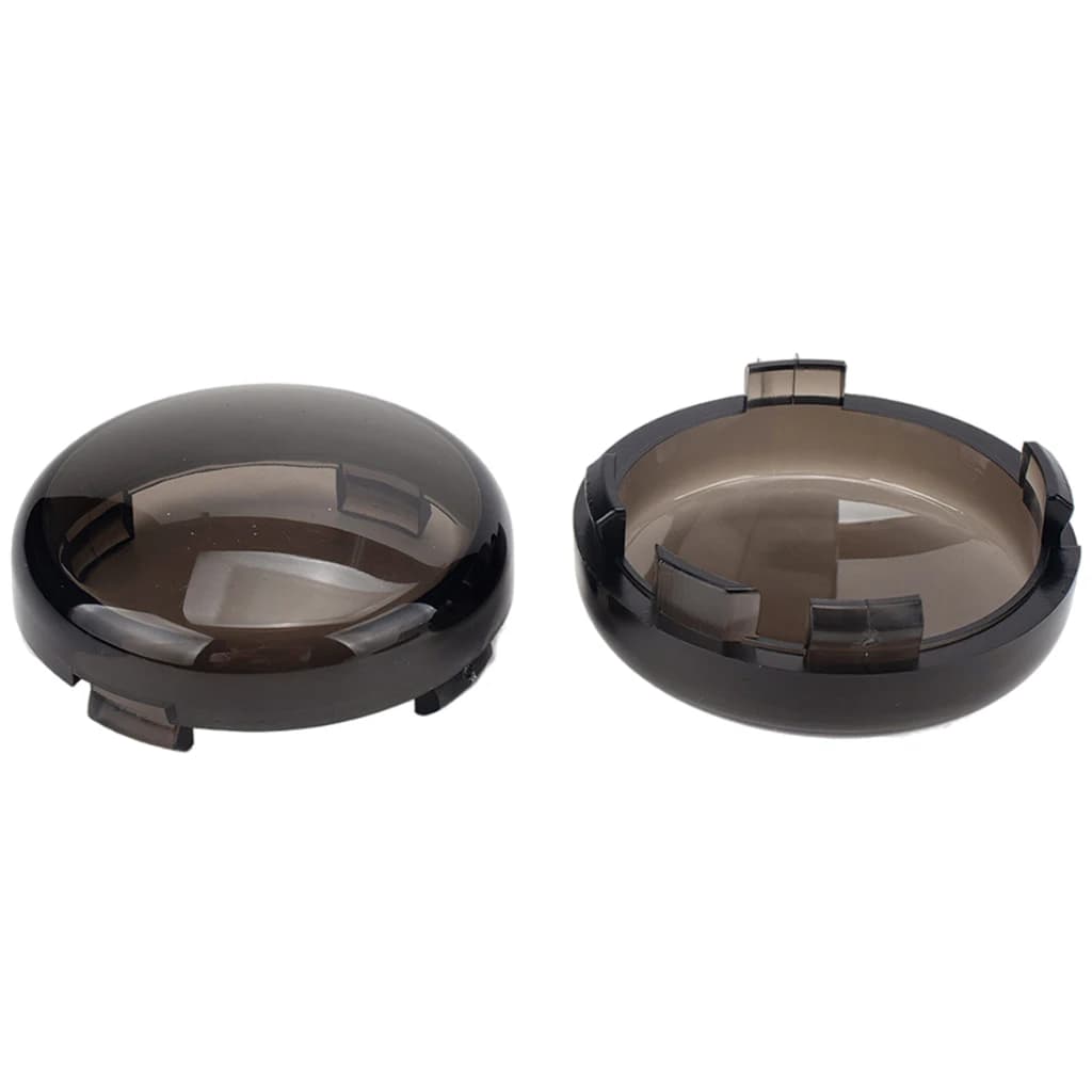 Couvercle de lentille et ampoule de clignotant fumé, accessoires de moto, Harley Davidson Touring El