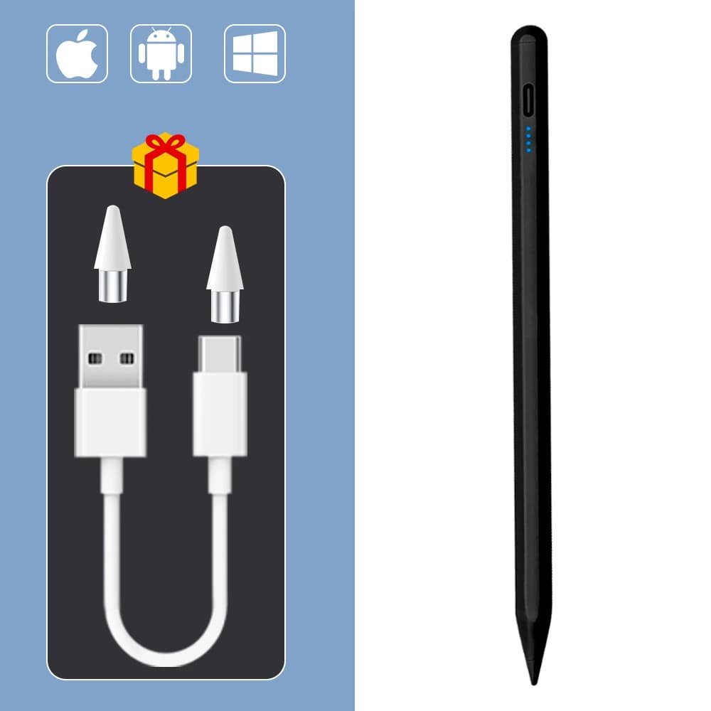Stylet universel pour Android Ios Windows Ipad crayon avec accessoire de tablette à Adsorption magné