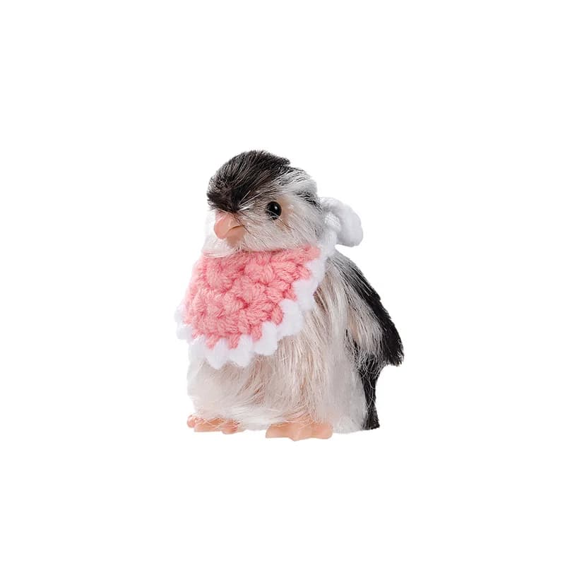 Mini Silicone Animal pingouin Reborn poupée Squishy réaliste mignon pingouin famille nouveau-né poup