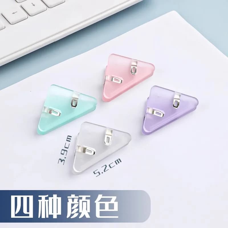 Mini-pinces de reliure colorées, petites pinces à papier, micro-pinces de bureau pour la maison, l'é