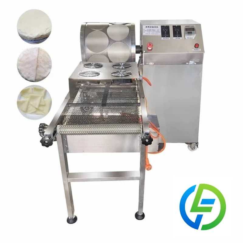 Machine à crêpes commerciale entièrement automatique Tortilla Chapati Machine de fabrication industr