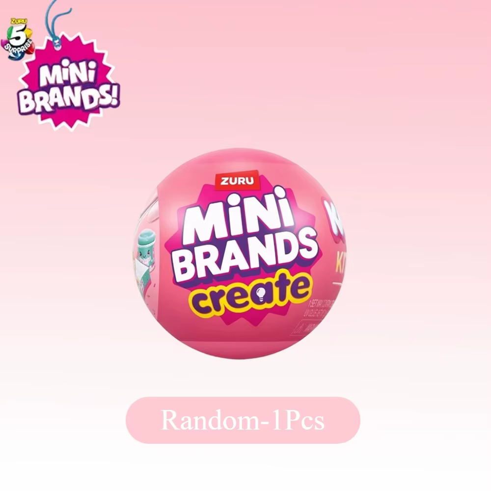 Nouvelles figurines ZURU Mini Brands Kawaii Kitchen Série 2 – Boîte mystère DIY – Mini-aliments à co