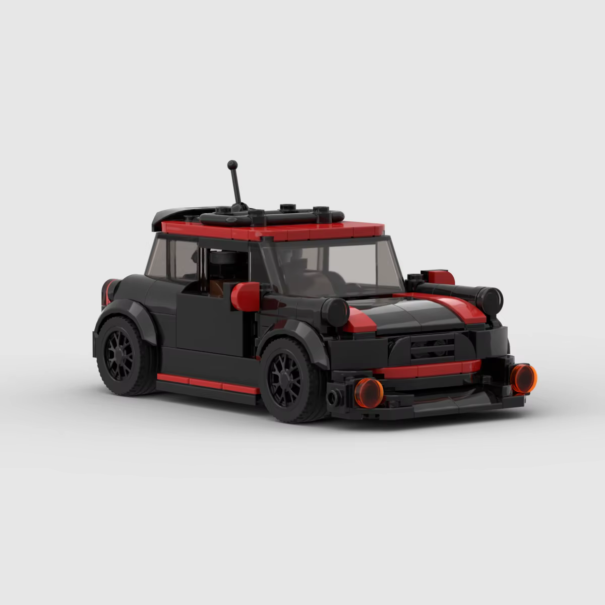 Série MOC Speed MINI 291 pièces JCW Racing Racer Blocs de construction Briques Jouets créatifs Garag