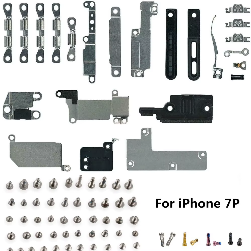 Kit complet de petites pièces de support interne en métal + vis complètes pour iPhone 11 12 13 MINI 