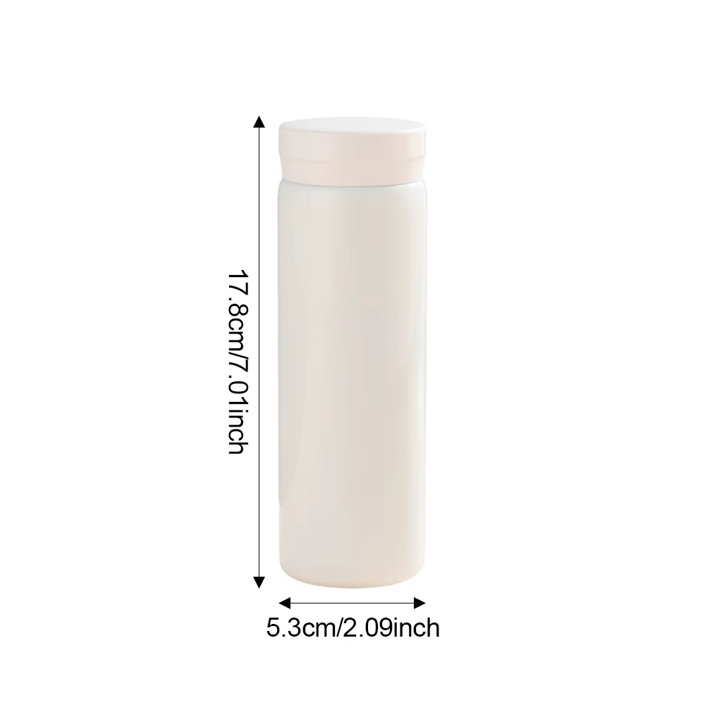 Thermos miniature de 280 ml. Petit et portable. Convient pour le travail, les études et le fitness. 