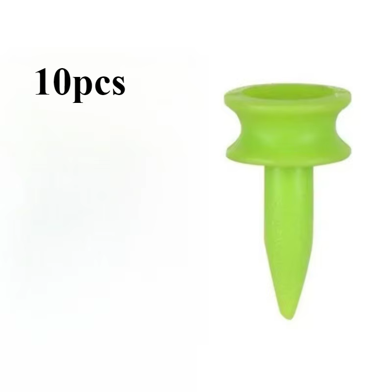 Tees de golf verts, accessoires pour golfeurs, tees de golf en plastique, parfaits pour lancer la ba