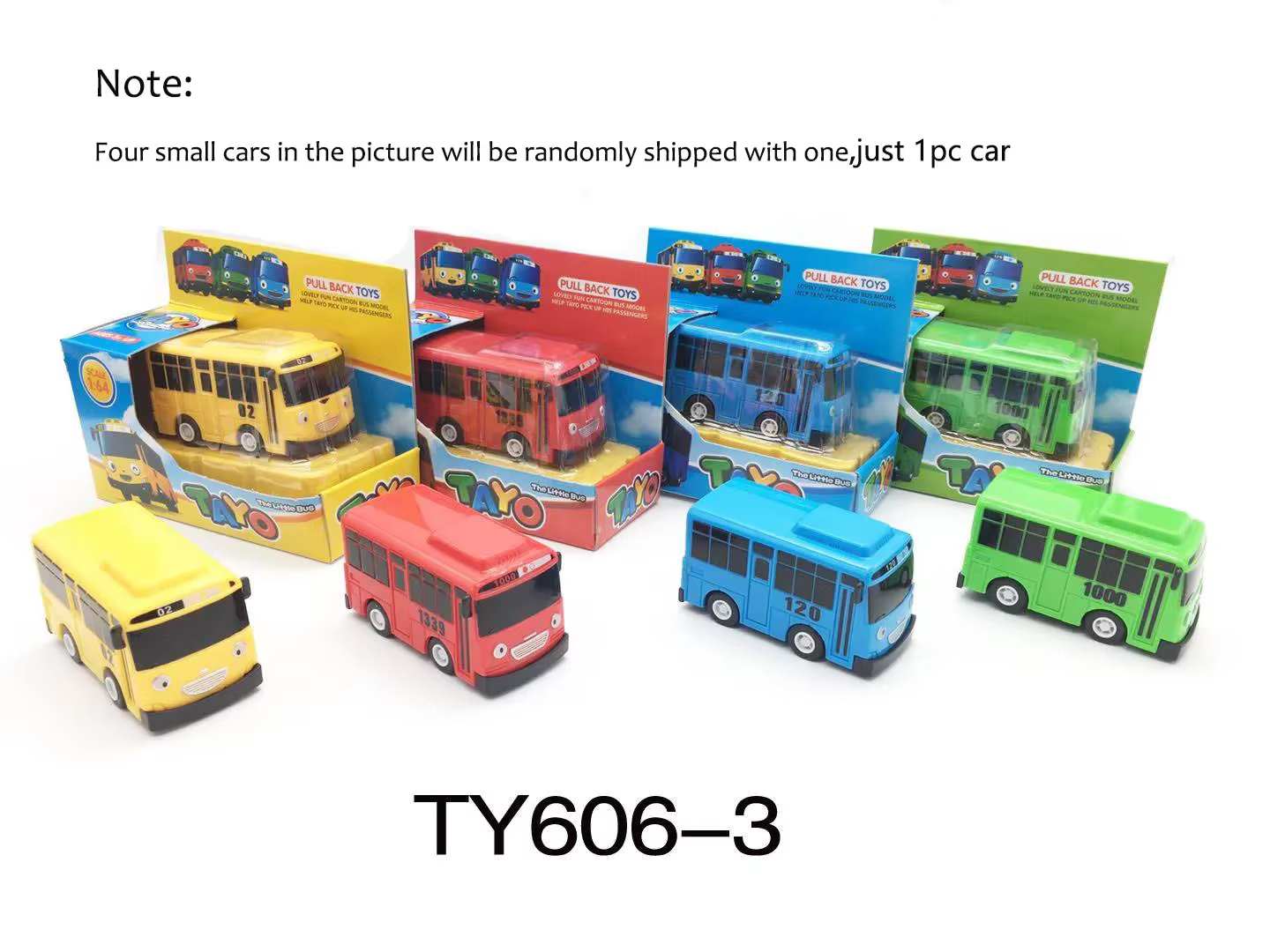 Bus miniatures pour enfants, cadeaux pour les plus petits, bus éducatifs, bus TAYO, mini bus à rétro