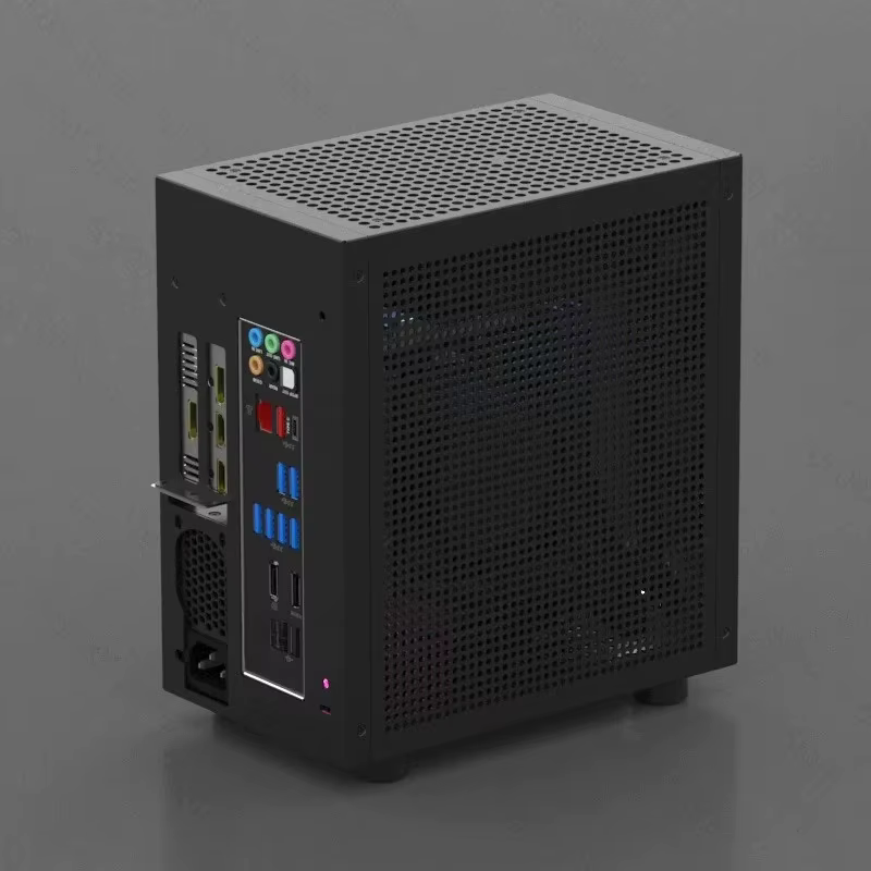 Boîtier d'ordinateur Mini ITX M21 / M31, prend en charge le refroidisseur liquide AIO de 120 mm, la 