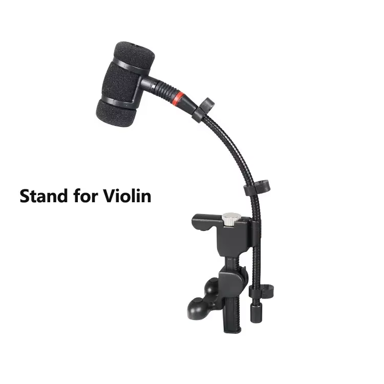 Clip de Microphone pour Instrument de musique, mandoline, violon, violoncelle, support de guitare en