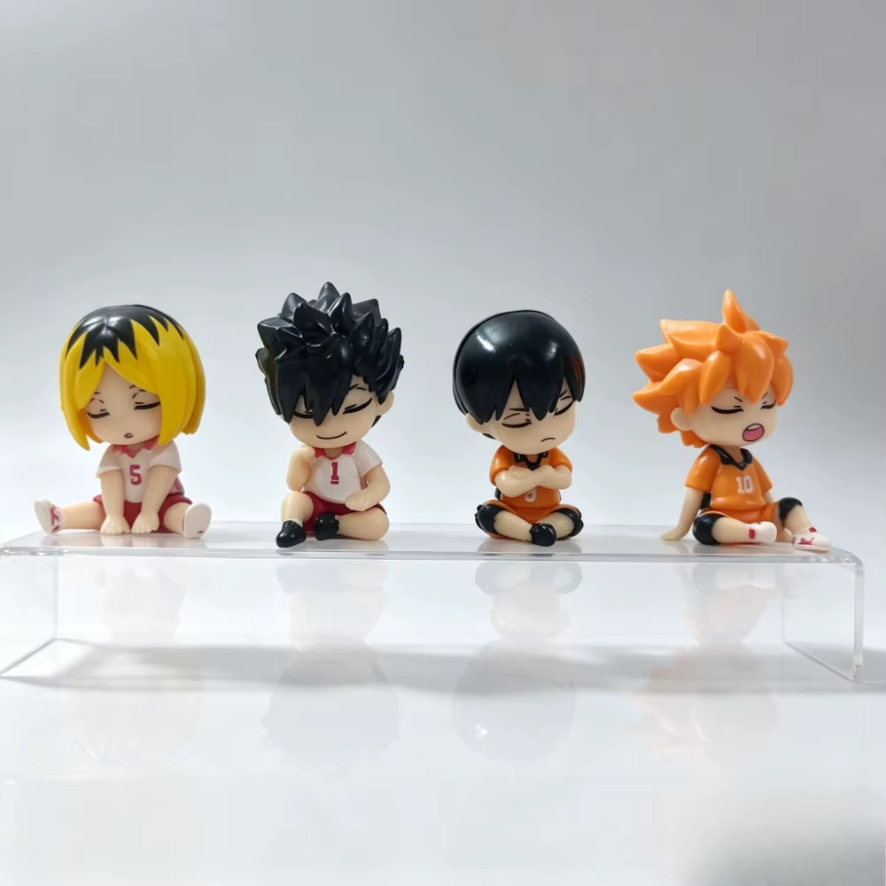 Figurine miniature Haikyuu en PVC, personnage d'anime, décoration de bureau, décoration de voiture, 