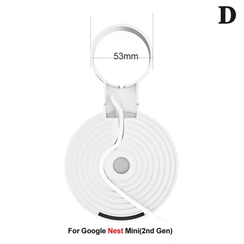 Support mural pour Google Home Mini Nest Mini, assistant vocal, maison intelligente, support de haut