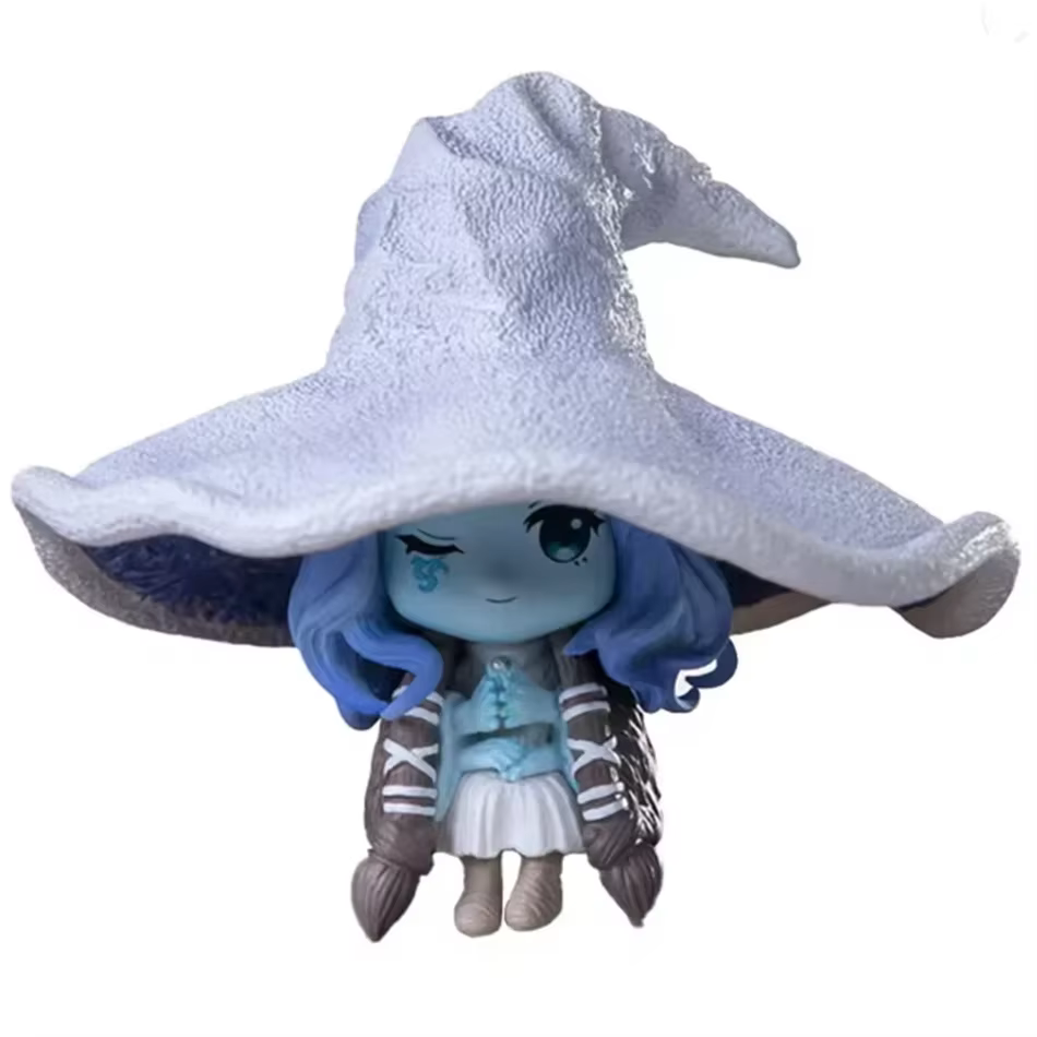 Mini figurine de personnage d'anime Q, Guerre des Loups, Fantôme Mei Linna, modèle en PVC, collectio