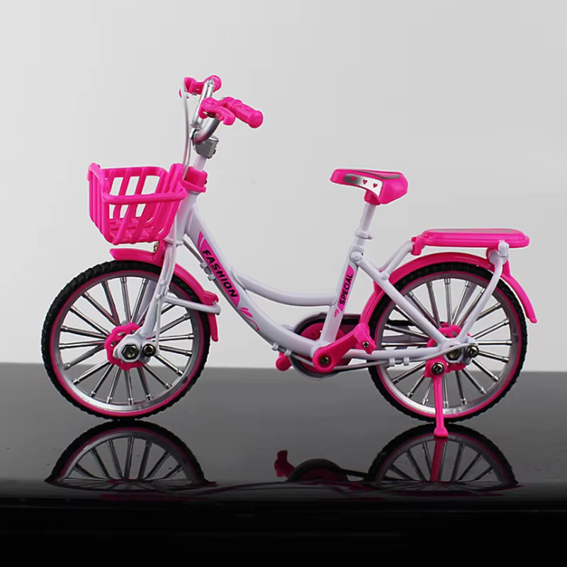 Mini modèle de vélo en alliage 1:10, jouet pour enfants, doigt en métal moulé sous pression, jouet d