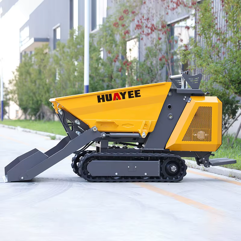 Mini-dumper sur chenilles personnalisable, camion benne agricole, 800 kg, livraison rapide, mini-dum