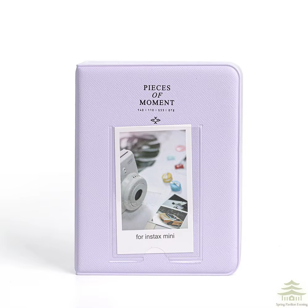 Album Fujifilm Instax Mini à 64 pochettes – Étui pour photos Polaroid pour mariage, rangement de car