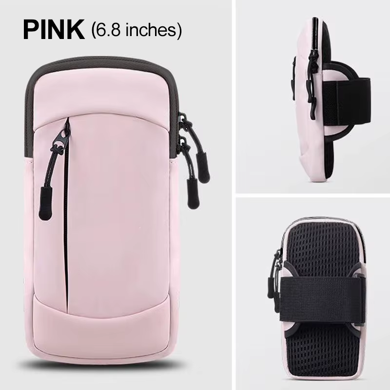 Sac de course pour téléphone, brassard de sport pour téléphone portable, sacoche de bras pour la cou