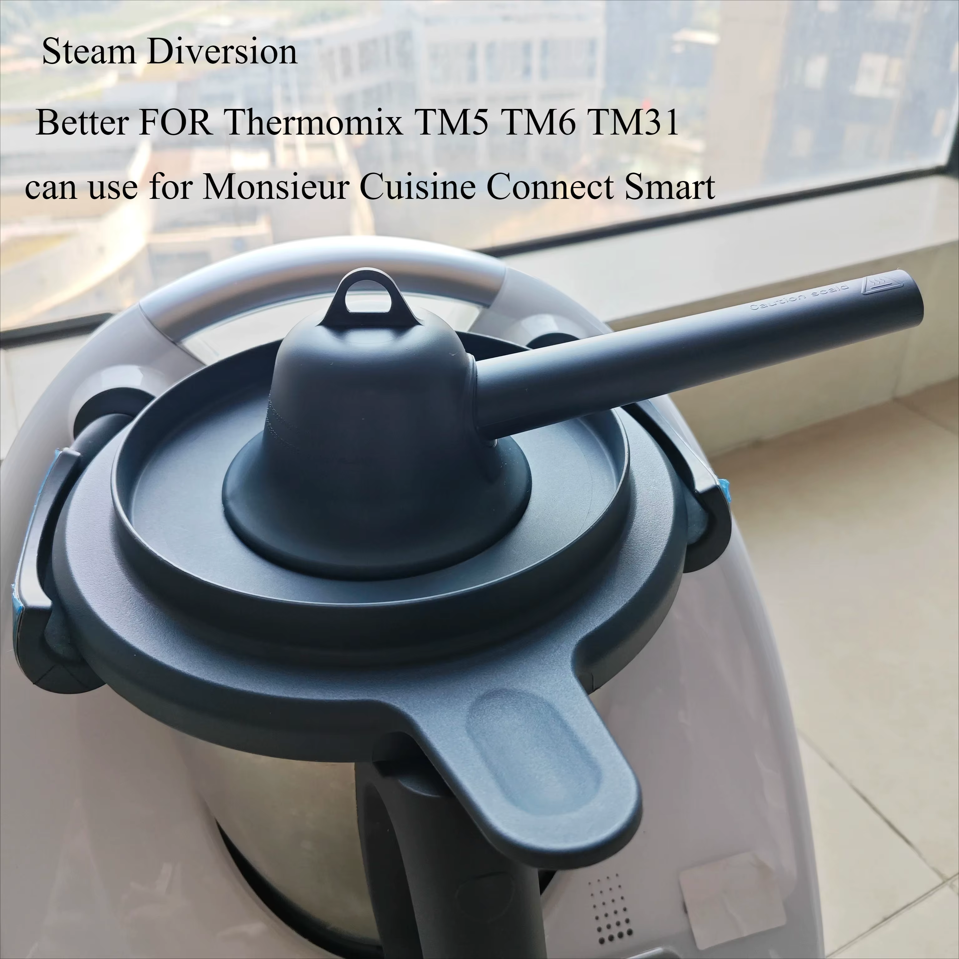 Déviation vapeur pour Monsieur Cuisine Connect Smart Trend/Thermomix TM6 TM5 TM31
