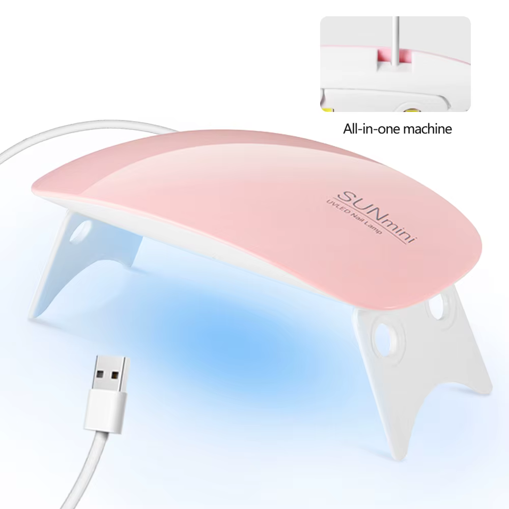 LINMANDA Mini lumière LED lampe de guérison Flash à durcissement rapide Interface USB conception pli