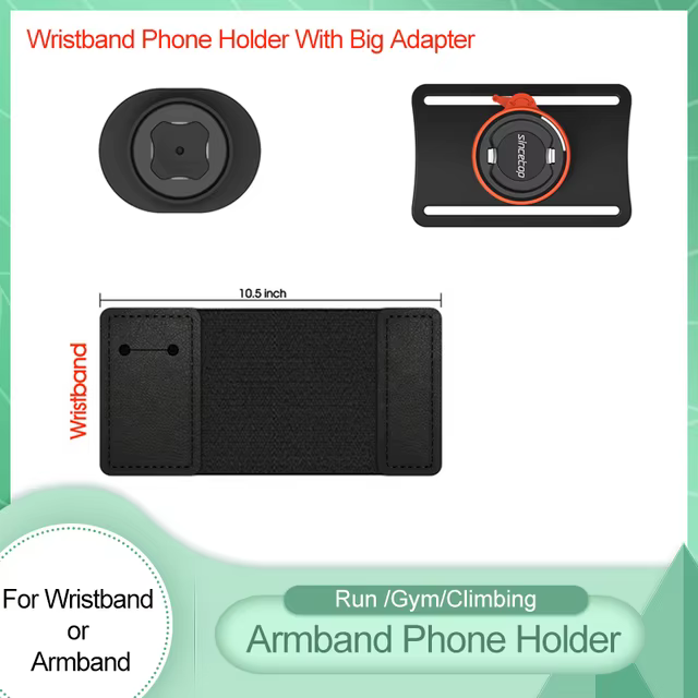 Brassard de sport pour course à pied, support pour téléphone pour iPhone 16 Pro Max, avec boucle à d