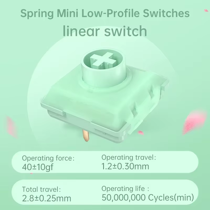 Kailh Mini interrupteur quatre saisons clavier à profil bas printemps été automne hiver Mini clavier