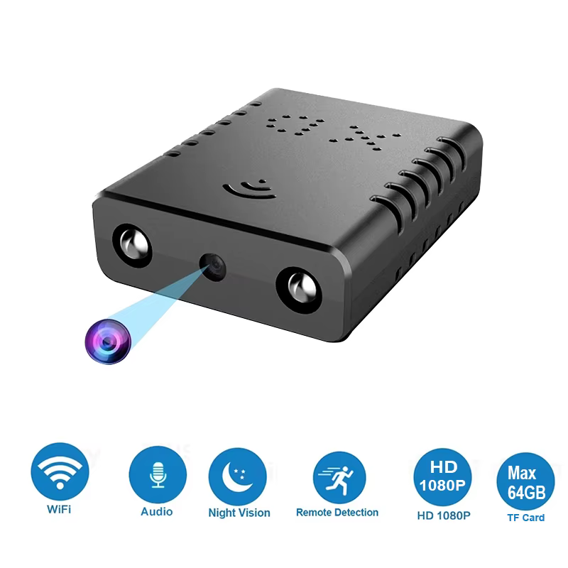 Mini caméra 2025 XD intelligente WiFi Mini caméra maison intérieure Vision nocturne Protection de sé