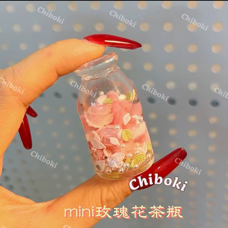 Série Chiboki Mini Water Sign : Jouets anti-stress Squishy Kawaii à cœur rempli d'eau, à remontée le