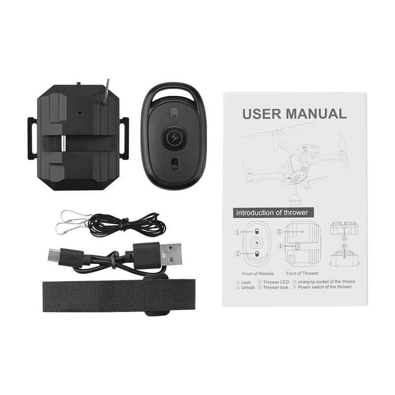 Système de Drone Airdrop pour DJI Mini 3 Pro/Mini 3/Mini 2 SE/Mavic 2/2S /Phantom 3 4/4 Pro, pour sc