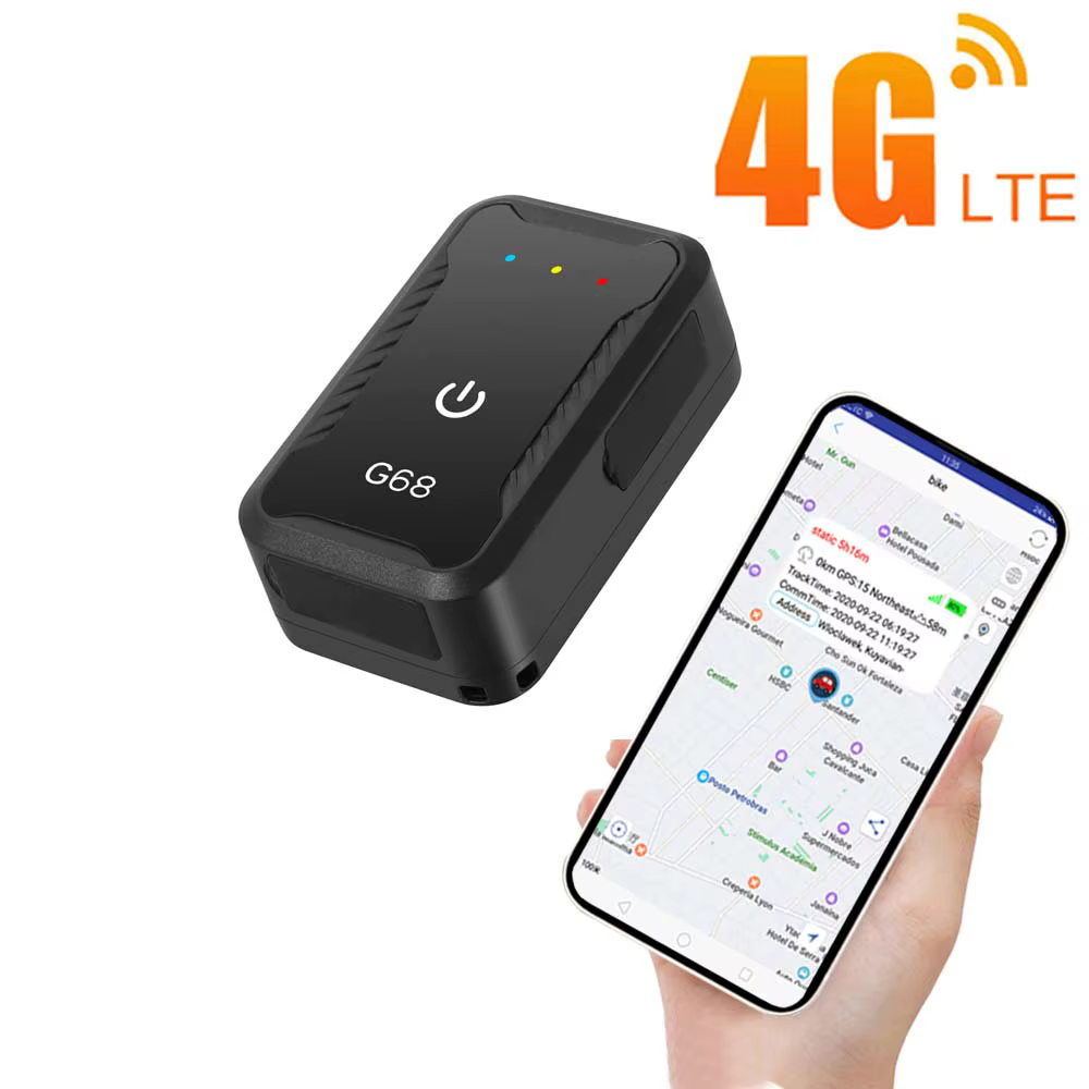 Mini traceur GPS 4G en temps réel avec alarme de géolocalisation, historique d'itinéraire pour anima